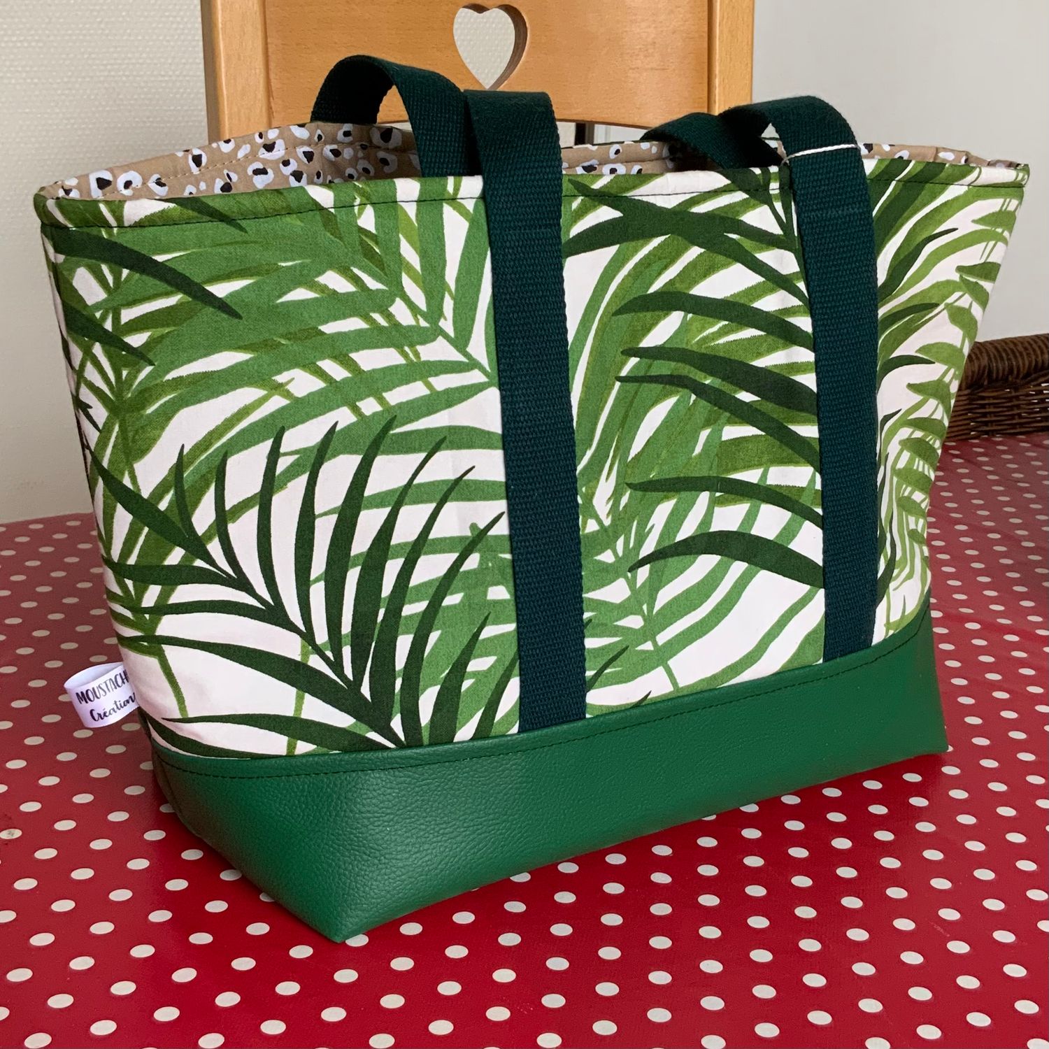 Sac Cabas AURELIE - Feuillage