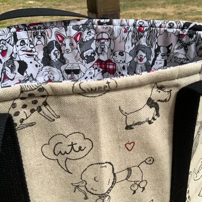 Sac Cabas AURELIE - Dogs