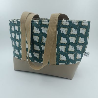 Sac Cabas AURELIE - Raie Thym/Camel Sac Cabas AURELIE - Raie Thym/Camel