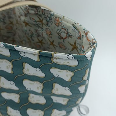 Sac Cabas AURELIE - Raie Thym/Camel
