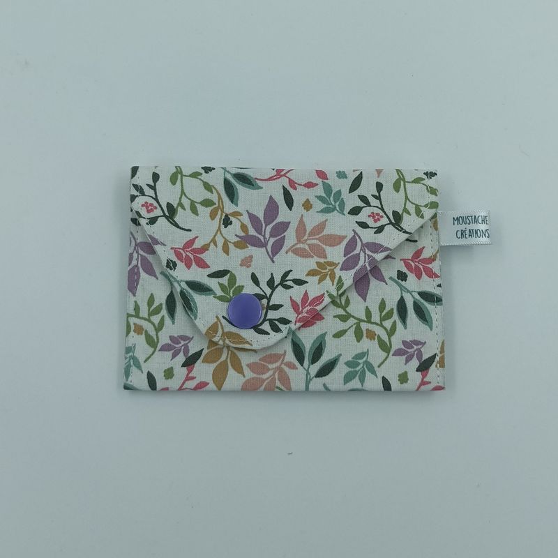 PORTE MONNAIE Valentin (double face) - Arageo rose PORTE MONNAIE Valentin (double face) - Arageo rose