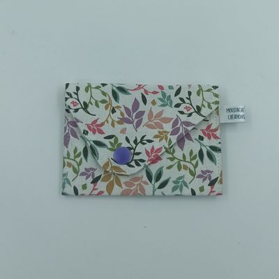 PORTE MONNAIE Valentin (double face) - Arageo rose PORTE MONNAIE Valentin (double face) - Arageo rose