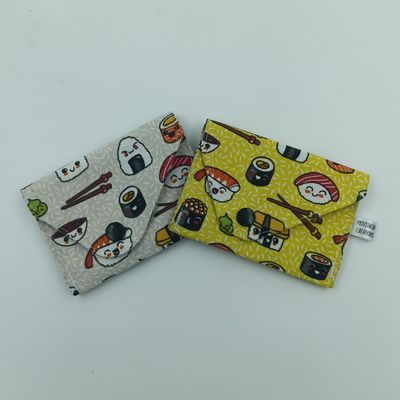 PORTE MONNAIE Valentin (double face) - Maki Kawaii