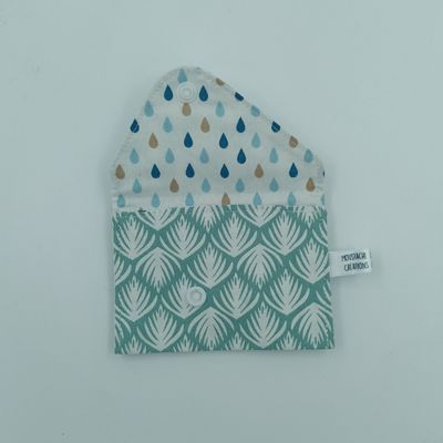 PORTE MONNAIE Valentin (double face) - Palmiers