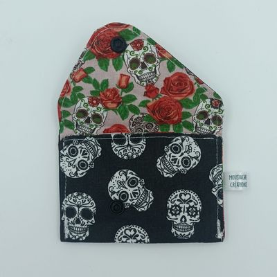 PORTE MONNAIE Valentin (double face) - Skedel