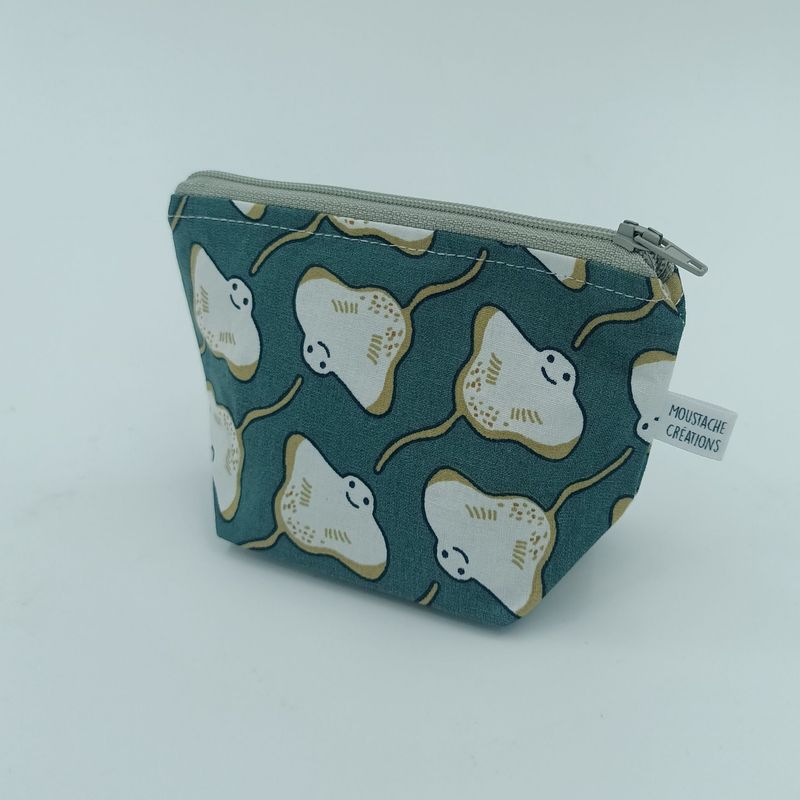 PORTE MONNAIE Valentin Soufflet - Raie Thym/Camel