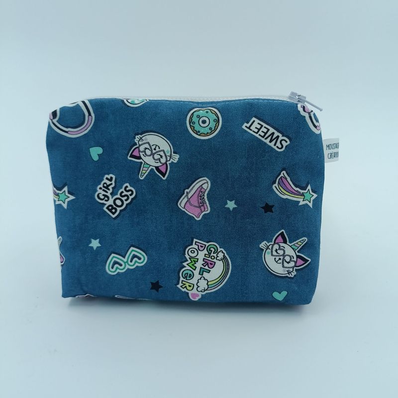 PORTE MONNAIE Eliane - Kawaii bleu PORTE MONNAIE Eliane - Kawaii bleu