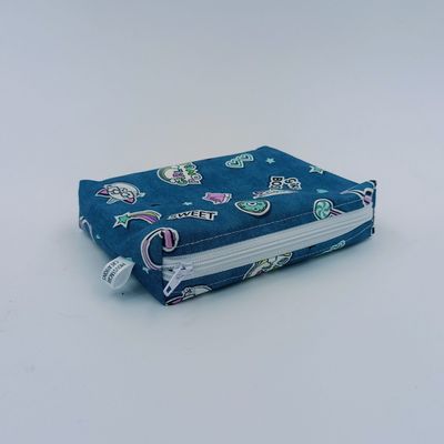 PORTE MONNAIE Eliane - Kawaii bleu
