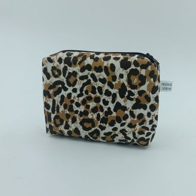 PORTE MONNAIE Eliane - Léopard