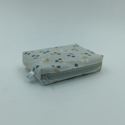 PORTE MONNAIE Eliane - Cerises bleues