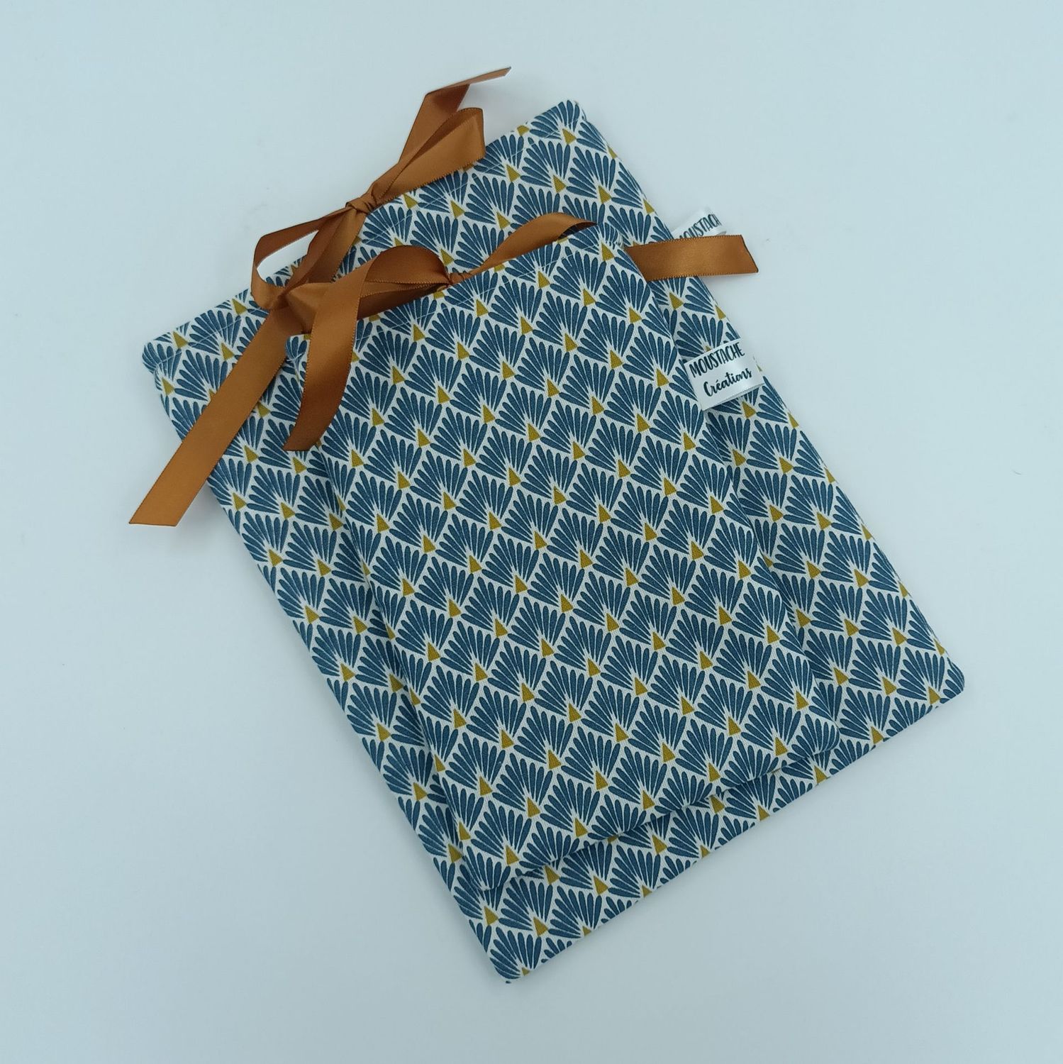 POCHETTE LIVRE Résé - Géométrique bleu POCHETTE LIVRE Résé - Géométrique bleu