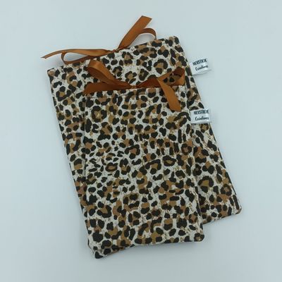 POCHETTE LIVRE Résé - Léopard