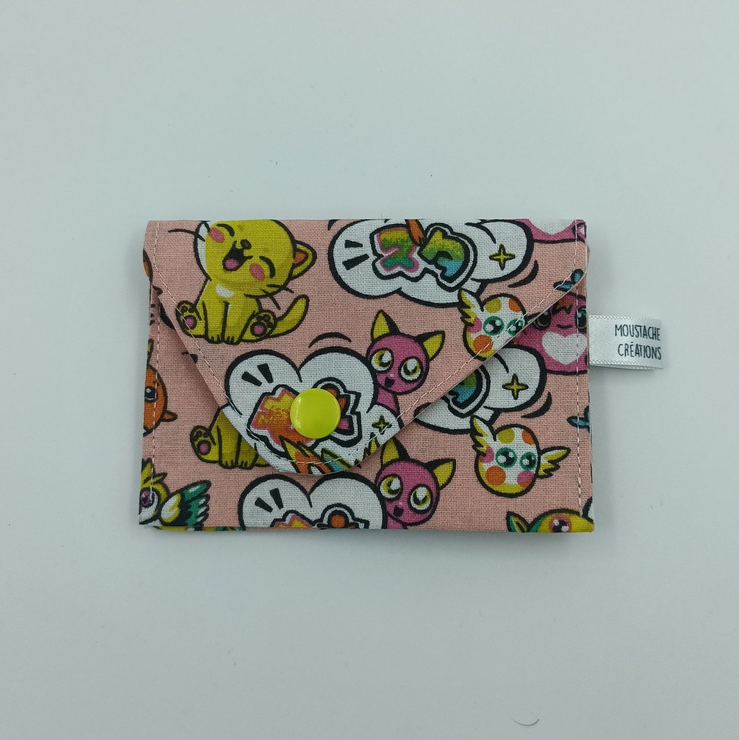 PORTE MONNAIE Valentin (double face) - Cartoon