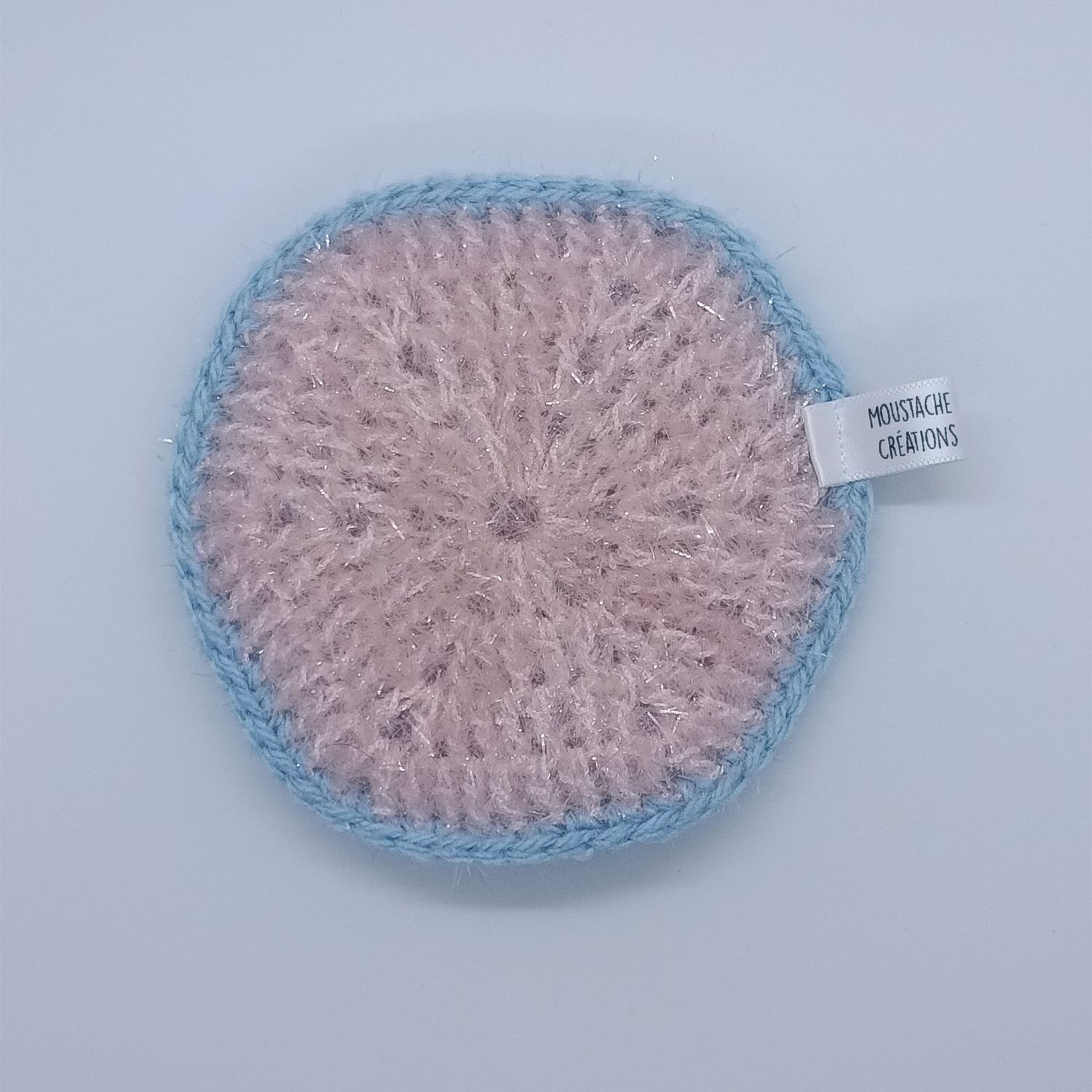 EPONGES LAVABLES Claudie - Rose / Bleu Layette (03/3036)