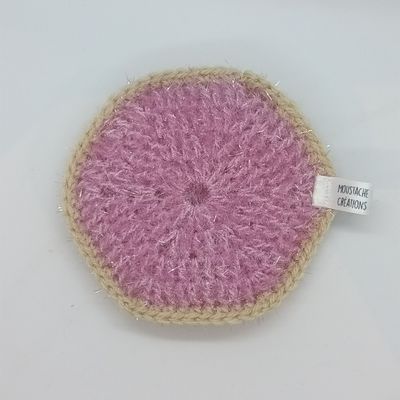 EPONGES LAVABLES Claudie - Lilas clair / Beige (20/3057) EPONGES LAVABLES Claudie - Lilas clair / Beige (20/3057)