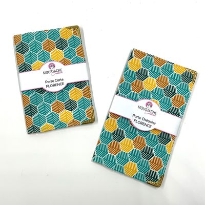 PORTE CARTE / PORTE CHEQUIER Florence - Floki PORTE CARTE / PORTE CHEQUIER Florence - Floki