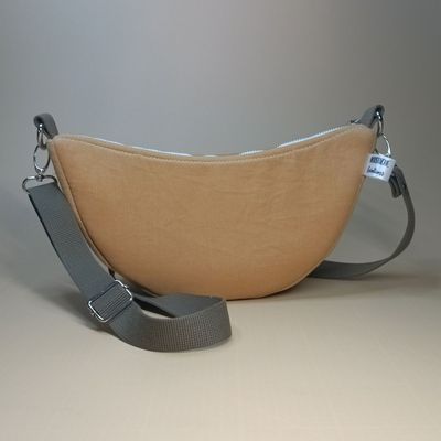 SAC DEMI-LUNE Bernadette - Camel