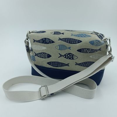 SAC TROUSSE Laëtitia - Sardines bleu