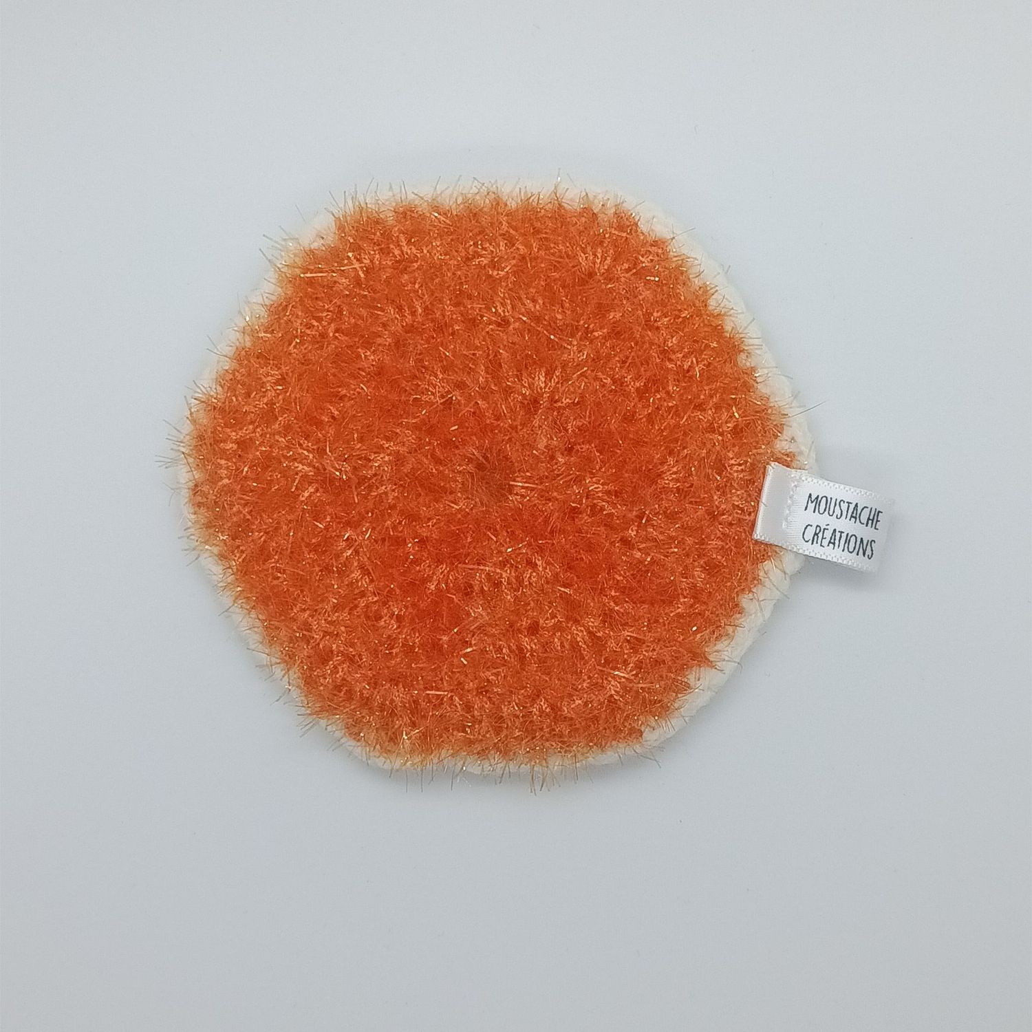 EPONGES LAVABLES Claudie - Orange / Blanc (21/0501)