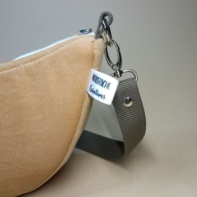 SAC DEMI-LUNE Bernadette - Camel