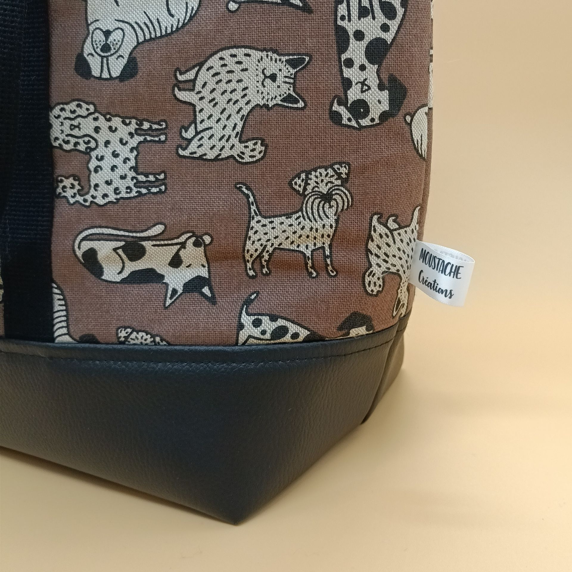 Sac Cabas AURELIE - Dog Wildlife Art