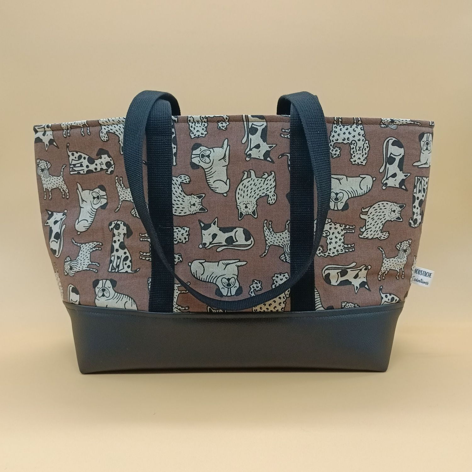 Sac Cabas AURELIE - Dog Wildlife Art