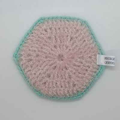 EPONGES LAVABLES Claudie - Rose / Menthe (03/3033) EPONGES LAVABLES Claudie - Rose / Menthe (03/3033)