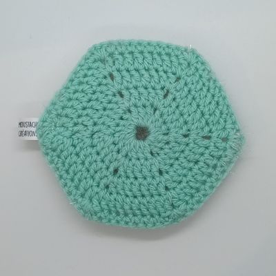 EPONGES LAVABLES Claudie - Rose / Menthe (03/3033)