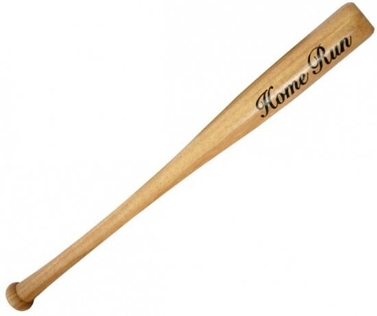 Honkbalknuppel (hout)