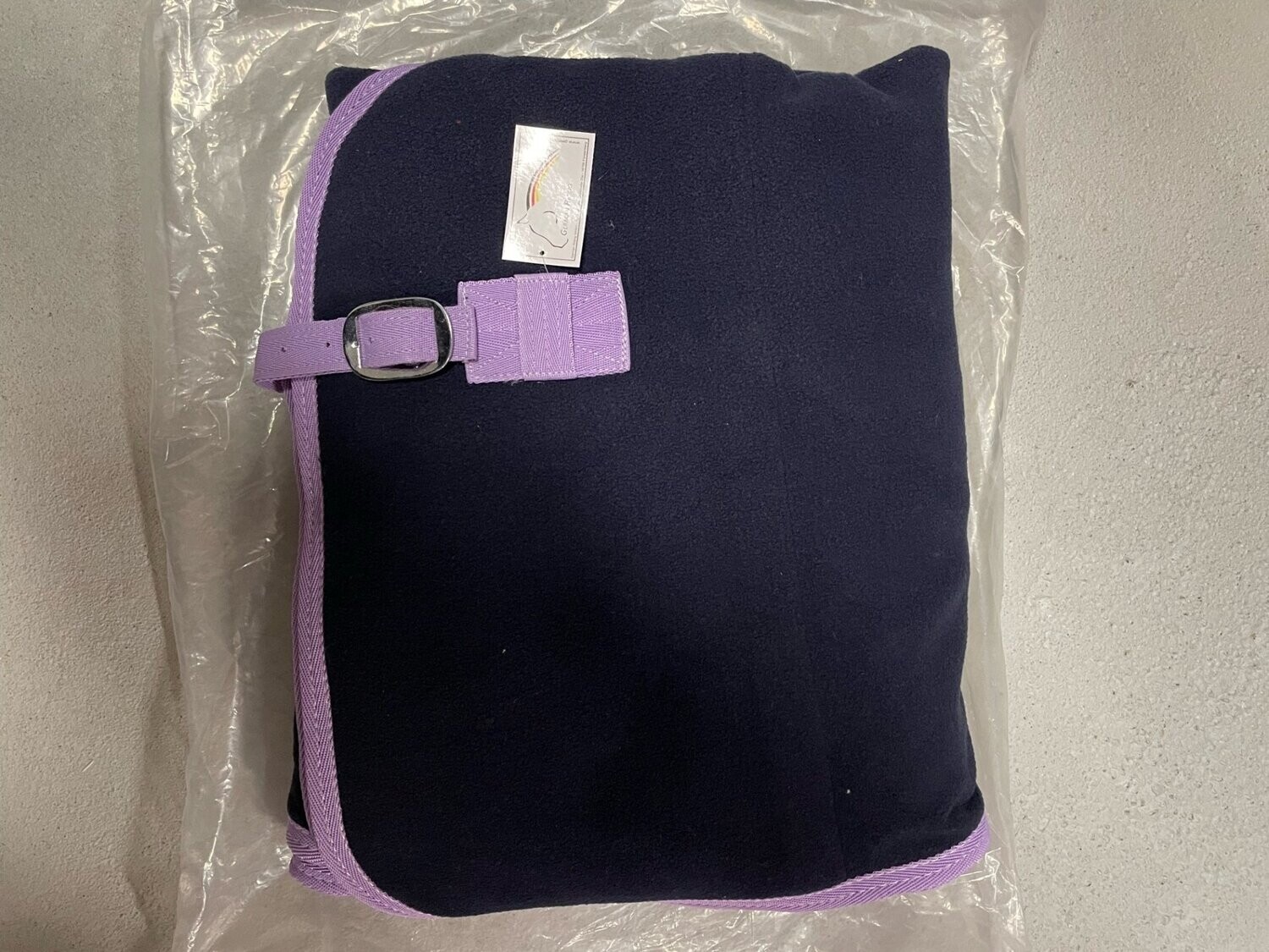 Fleecedecke Fleecedecke "Contest" blau/lila