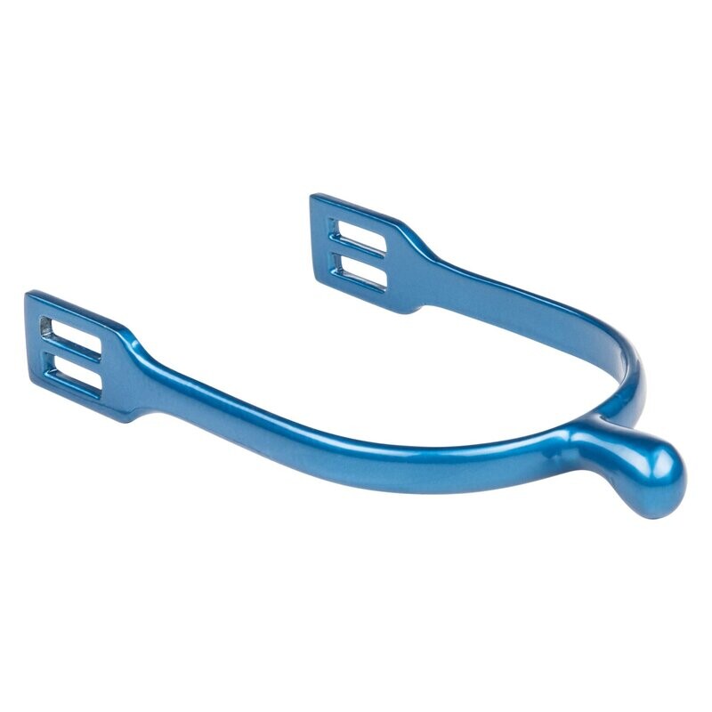 Sporen Knopf 23mm blau