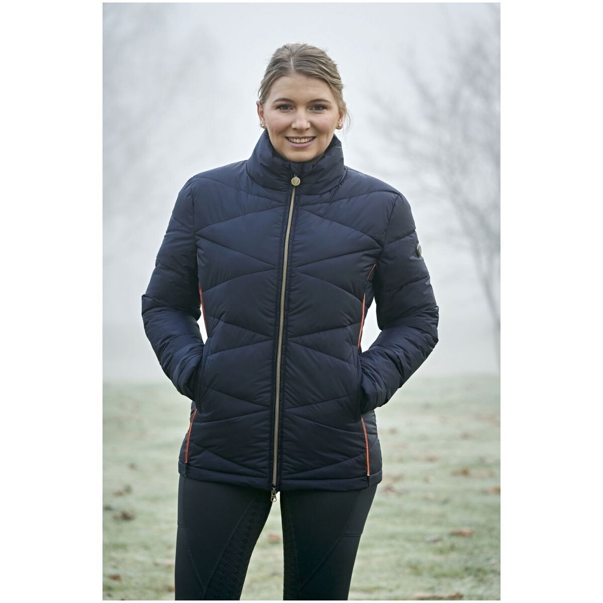 Steppjacke LED dark navy