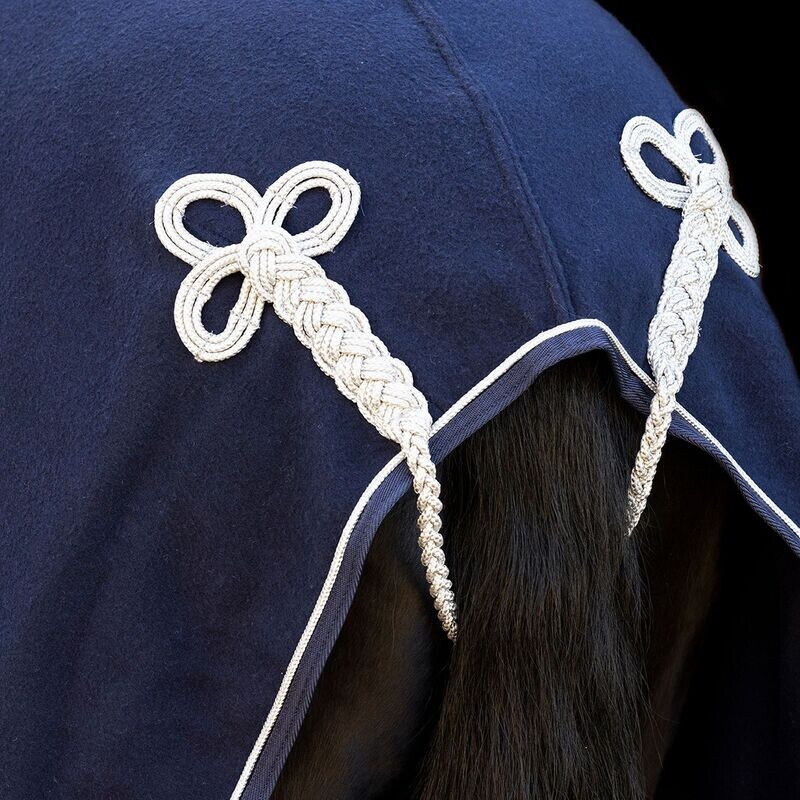 Wolldecke Scottie navy