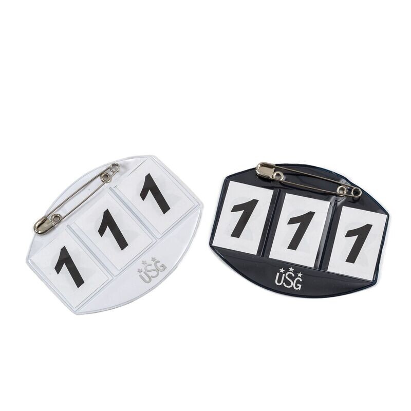 Startnummer, 3-stellig mit Sicherheitsnadel paar Startnummer, 3-stellig mit Sicherheitsnadel paar