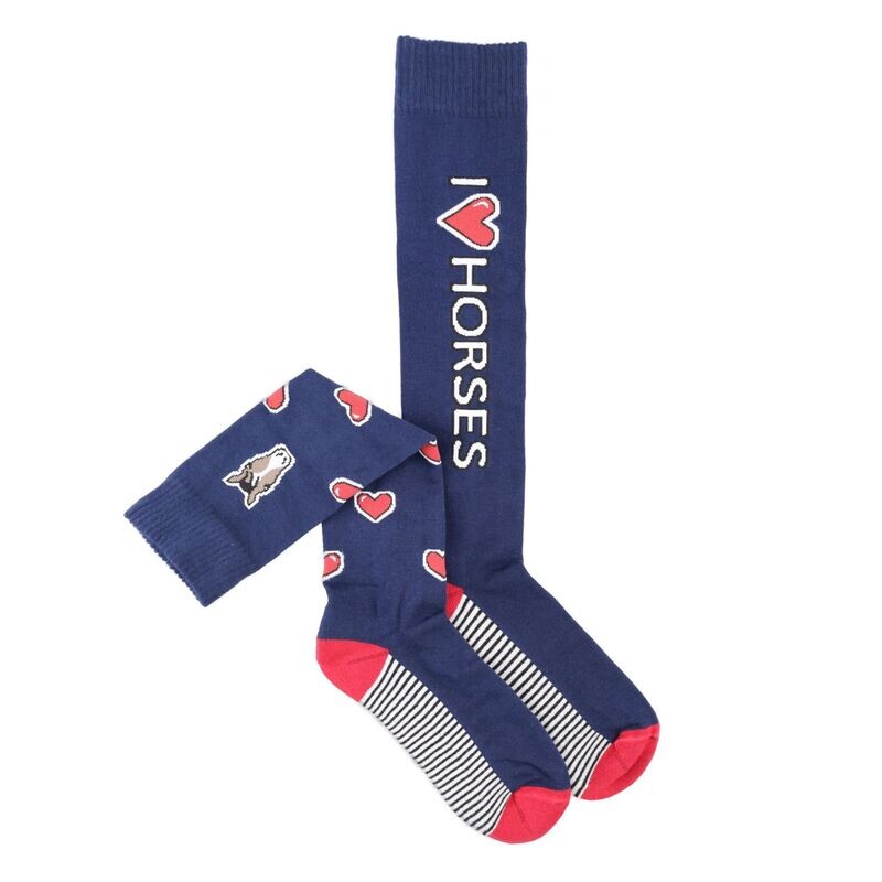 Socken Happy Pair I Love horses