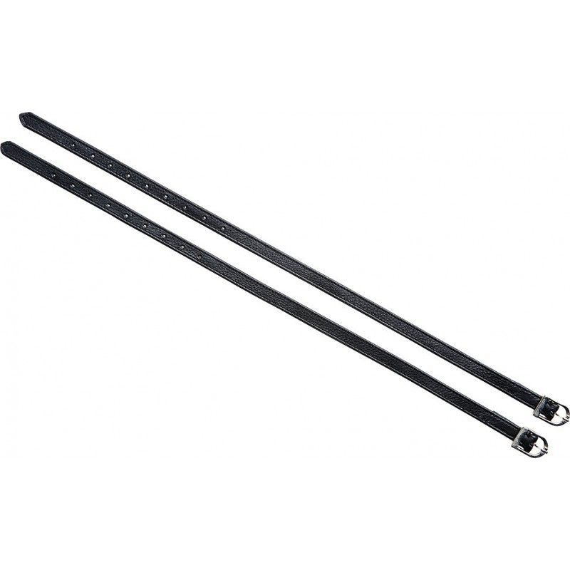 Sporenriemen „SOFT LEDER" schwarz