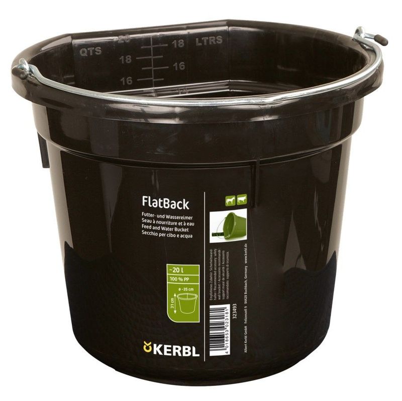 Futter- und Wassereimer FlatBack 20l