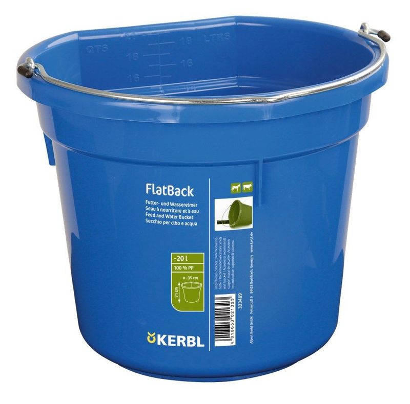 Futter- und Wassereimer FlatBack 20l
