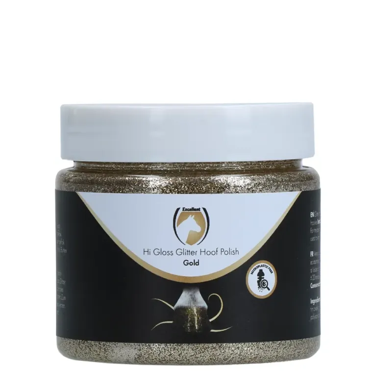 Hi Gloss Glitter Hoof Polish mit Pinsel