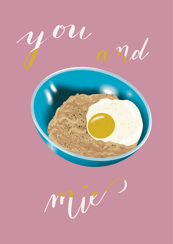 Wenskaart You And Mie