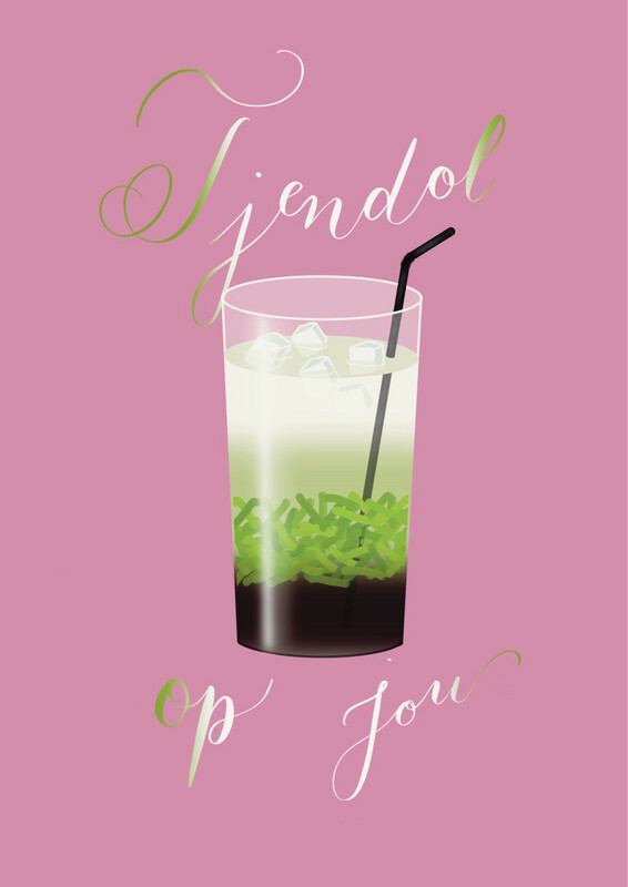 Wenskaart Cendol Op Jou
