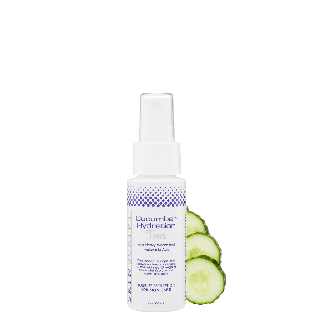 Skin Script Cucumber Hydrating Toner 2 oz