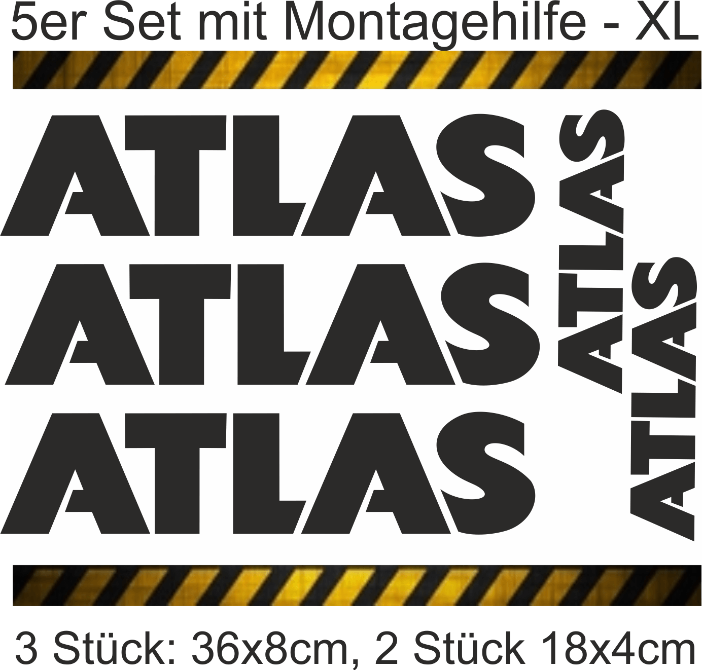 ATLAS - 5er Set