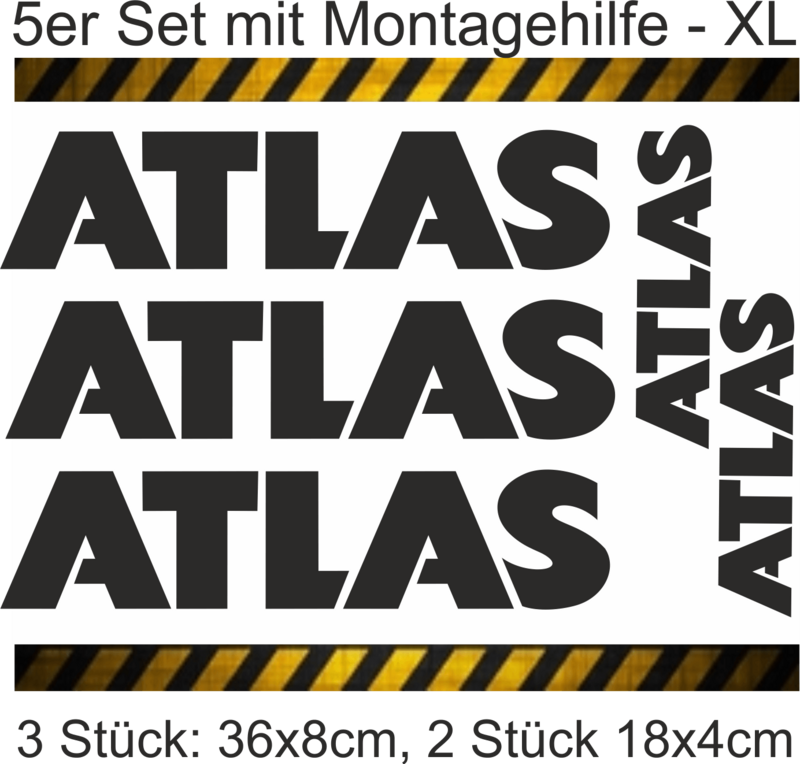 ATLAS - 5er Set
