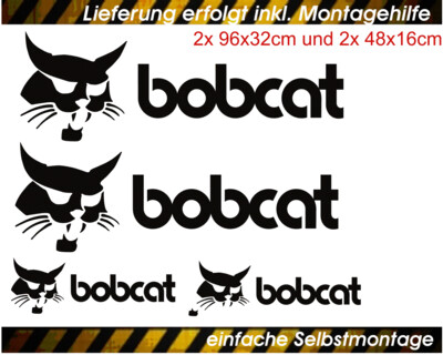 bobcat - 4er Set