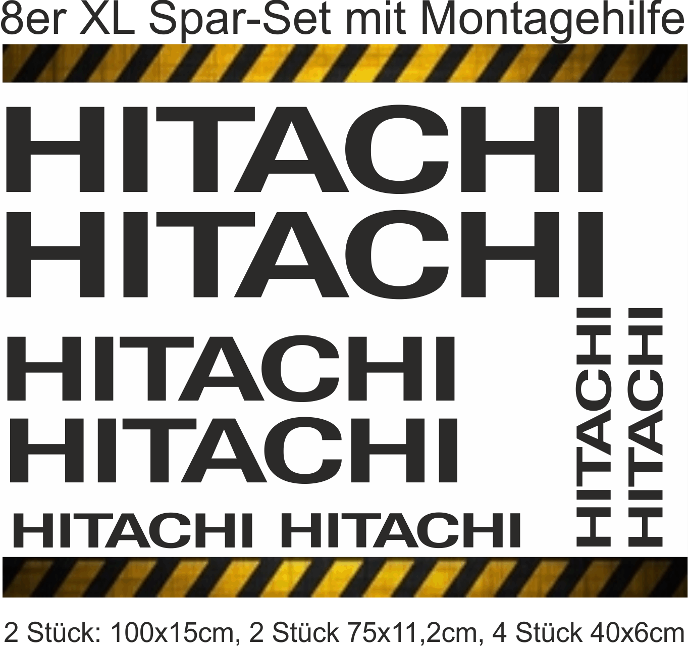 HITACHI - 8er Set