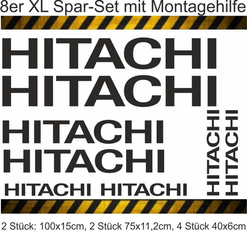 HITACHI - 8er Set