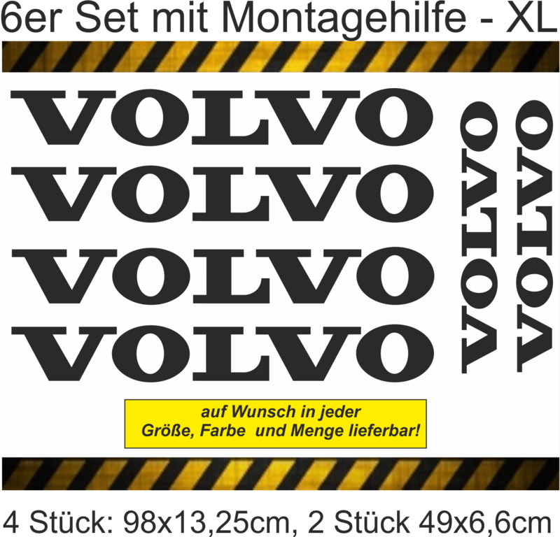 VOLVO - 6er Set