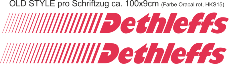 Dethleffs - old style 2er Set