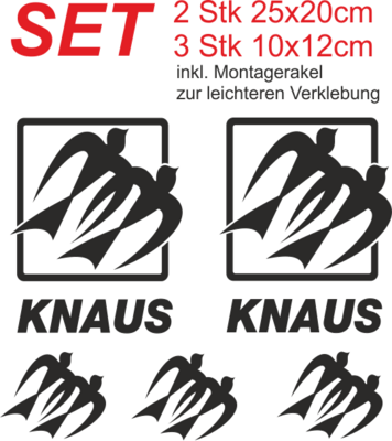 KNAUS - 5er Set